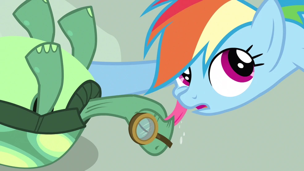 cara triste de rainbow dash