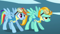 Rainbow Dash not a good sign S3E7