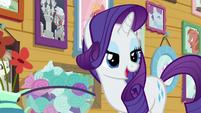 Rarity "to offer your 'clients'" S7E6