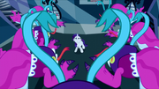 Rarity surrounded by monster dresses S5E13