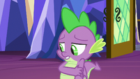 Spike feeling like less of a dragon S8E24