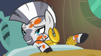 Zecora not speaking in rhyme S7E20