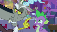 Discord "busy for the rest of the night?" S8E10