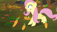 Fluttershy calling out to Twilight S5E23