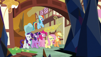 Mane Six find Ponyville in ruins S9E2