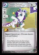 Princess Platinum, Equestrian Founder card MLP CCG