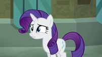 Rarity surprised "what?" S5E16