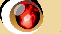 Red flame in unnamed boy's eye EG2