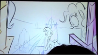 S5 animatic 28 Light shooting down from Twilight's throne
