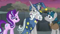 Star Swirl chuckling with embarrassment S7E26