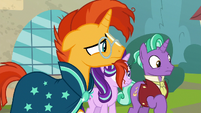 Sunburst nervous about seeing his mother S8E8