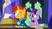 Twilight Sparkle "sort of like a treasure hunt" S7E24.png (825 KB)