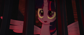 Twilight Sparkle sees Tempest approaching MLPTM