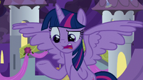 Twilight Sparkle truly confused "what is?" S9E17