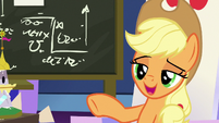 Applejack "could come out of retirement" S9E4