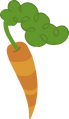 Cutie mark 3 of a carrot (same as that of "Dirtbound")