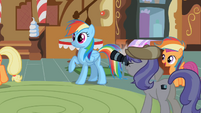 Rainbow Dash wide eyes S2E8