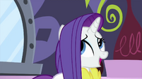 Rarity's mane falls limp MLPS1