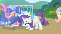 Rarity feeling down.