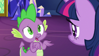 Spike "Starlight's really good with magic" S7E1