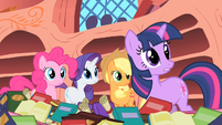 Twilight "What are you two arguing about?" S1E16