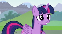 Twilight asks her friends if they're forgetting anything S5E22