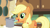 Applejack "What do you think, Maud?" S4E18