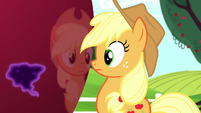 Applejack notices the Tantabus' reflection S5E13
