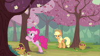 Seriously that's how Pinkie is getting cherries.