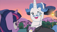 "Mmhm, I dare say every mare in Canterlot will be wanting one."