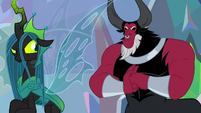 Lord Tirek pounding his fists S9E25