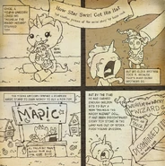 Star Swirl el Barbado como un bebe potro en el Mini-comic "Como Star Swirl Obtuvo Su Sombrero...Otra version por Katie Cook"