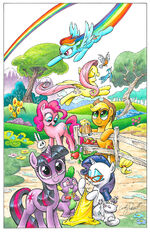 My Little Pony comic issue 1 early cover