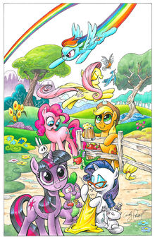 My Little Pony comic issue 1 early cover.jpg