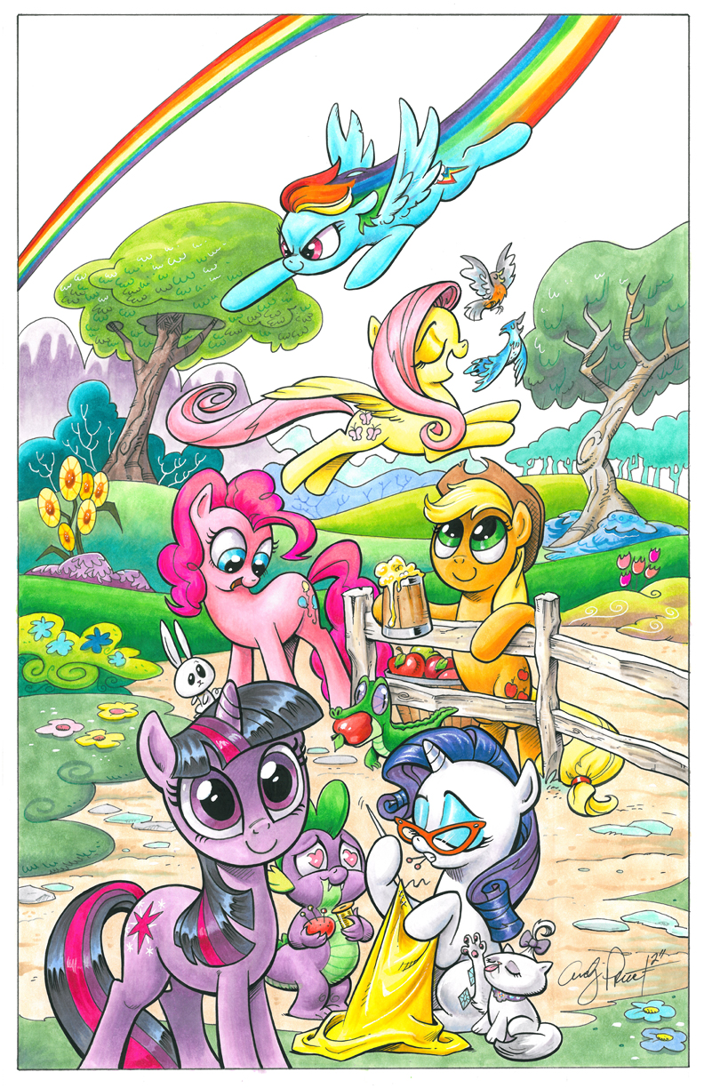 Pony Ville on-line: Personagens