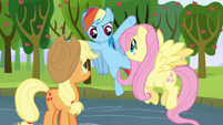 Impatient Rainbow Dash