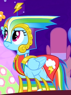 My little pony 2025 rainbow dash dress