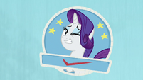 Rarity's winking seal of approval S9E7
