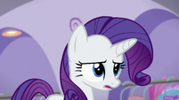 Rarity "each dress lost its time, love, and couture" S5E14