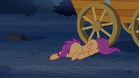 Scootaloo's face on the ground S3E06