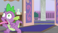 Spike gagging uncontrollably S8E25