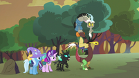 "Nothing other than changeling magic works here."