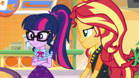 Twilight Sparkle and Sunset Shimmer EGROF