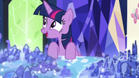 Twilight Sparkle getting an idea S7E1