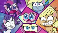 Mane Six shocked at Bubbles' comment PLS1E4b.png (1.25 MB)