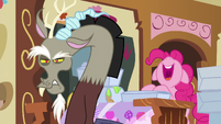 Pinkie Pie gritando ''Mi hermana Maud'' T5E7