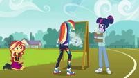 Rainbow Dash doing algebra at blinding speed EGDS6