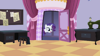 Rarity looking inside the room S2E05