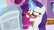 Rarity reads "I sat down with..