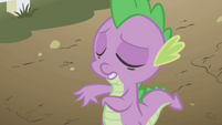 Spike "frou-frou nonsense" S01E03